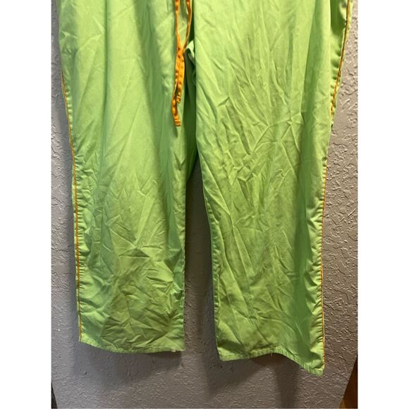 SB Scrubs Lucky Lime Green Scrub Pants Woman’s Size XL -FLAWED - Picture 2 of 15